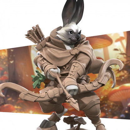 Rabbitfolk Ranger - Unpainted Miniature