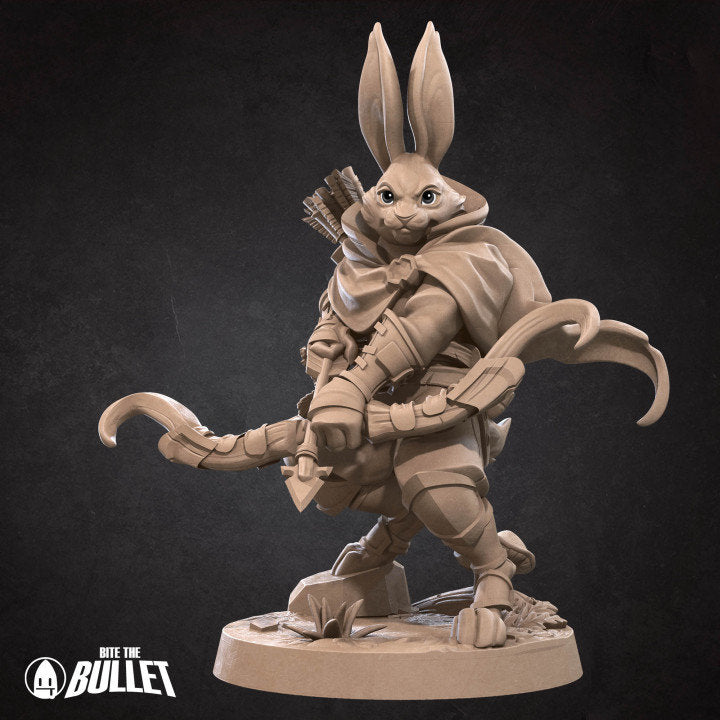 Rabbitfolk Ranger - Unpainted Miniature
